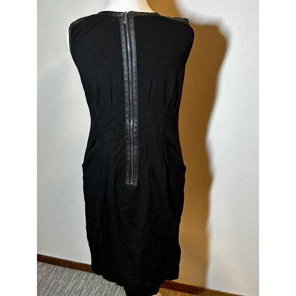 Black Midi Sheath Sleeveless Dress, Large EUC - Picture 2 of 8